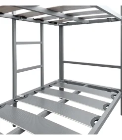 Litera de metal para dormitorio juvenil. 150cm(alto) 190cm(largo) 90cm(ancho).
