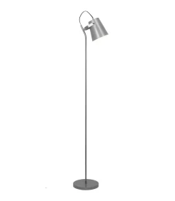 Lámpara de pie modelo Lupen acabado plata 150cm (alto) 22cm (ancho) 35cm(largo)