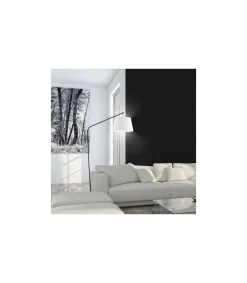 Lámpara de pie modelo Talbot acabado negro/blanco, 181cm(alto) 40cm(ancho) 98cm(fondo)