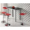 Mesa alta extensible Alejandra acabado negro, 100/140cm(largo) x 60cm (fondo) x 95cm (alto)