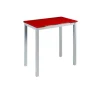 Mesa alta extensible Alejandra acabado rojo, 100/140cm(largo) x 60cm (fondo) x 95cm (alto)