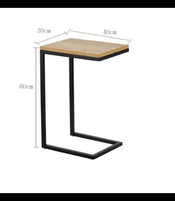 Mesa auxiliar Asón, 60cm(alto) 40cm(ancho) 30cm(fondo).