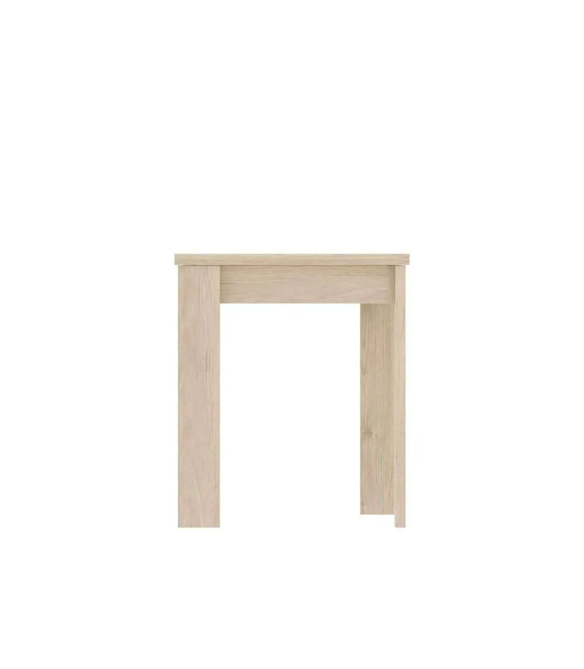 Mesa cocina Rila extensible acabado Natural 77/ 79CM(Alto) 67/134 CM(Ancho)67CM(Fondo). .