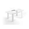 Mesa comedor extensible Paris en color blanco artik 78 cm(alto)140-190 cm(ancho)90 cm(largo)