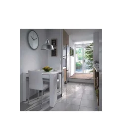 Mesa comedor Paris 5 posiciones. 90x50 cm extensible hasta 237x90 cm.