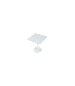 Mesa cuadrada Gelato acabado blanco, 73cm(alto) 70cm(ancho) 70cm(largo)