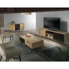 Mesa de centro Elia acabado roble, 110 cm (largo) x 60 cm (ancho) x 43 cm (alto)