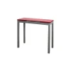 Mesa de cocina extensible Irene acabado rojo, 85/135 x 40 x 76 cm (largo x ancho x alto)