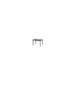Mesa de cristal extensible para cocina modelo Ara. 85-1135cm(ancho) 76cm(altura) 40cm(fondo)