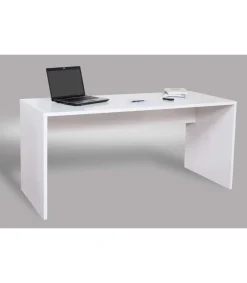 Mesa de despacho acabado blanco 75 cm(alto)160 cm(ancho)68 cm(fondo)