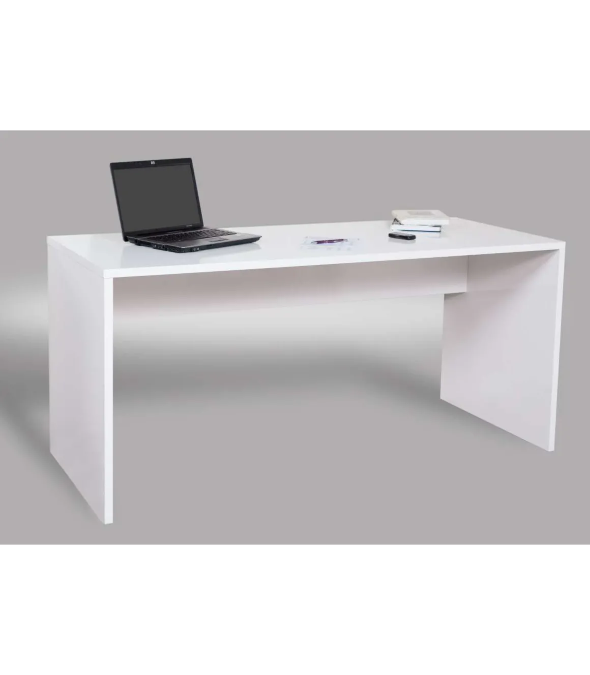 Mesa de despacho acabado blanco 75 cm(alto)160 cm(ancho)68 cm(fondo)