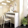 Mesa de despacho extensible Torreperogil acabado blanco brillo 88 cm(alto)99 cm(ancho)36 cm(fondo)