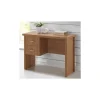 Mesa de despacho Oscar dos cajones acabado maple, 75 cm(alto)100 cm(ancho)50 cm(largo)
