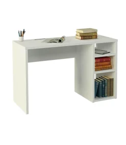 Mesa de estudio Sofia reversible en blanco. 75 cm(alto)120 cm(ancho)50 cm(fondo)