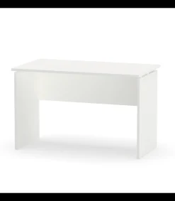 Mesa de oficina Teide en color blanco mate. 76 cm(alto)120 cm(ancho)68 cm(fondo)