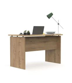 Mesa de oficina Teide en color roble gold. 76 cm(alto)120 cm(ancho)78 cm(fondo)