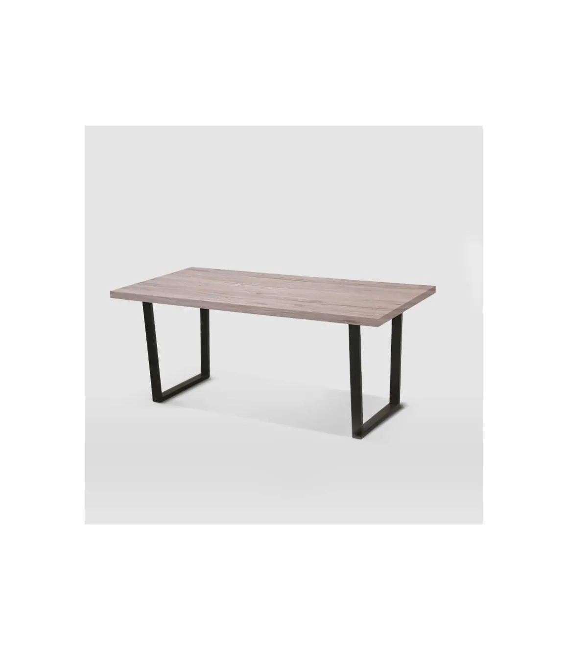 Mesa de salón modelo Atenea acabado olmo. 180cm(ancho) 76cm(altura) 90cm(fondo)