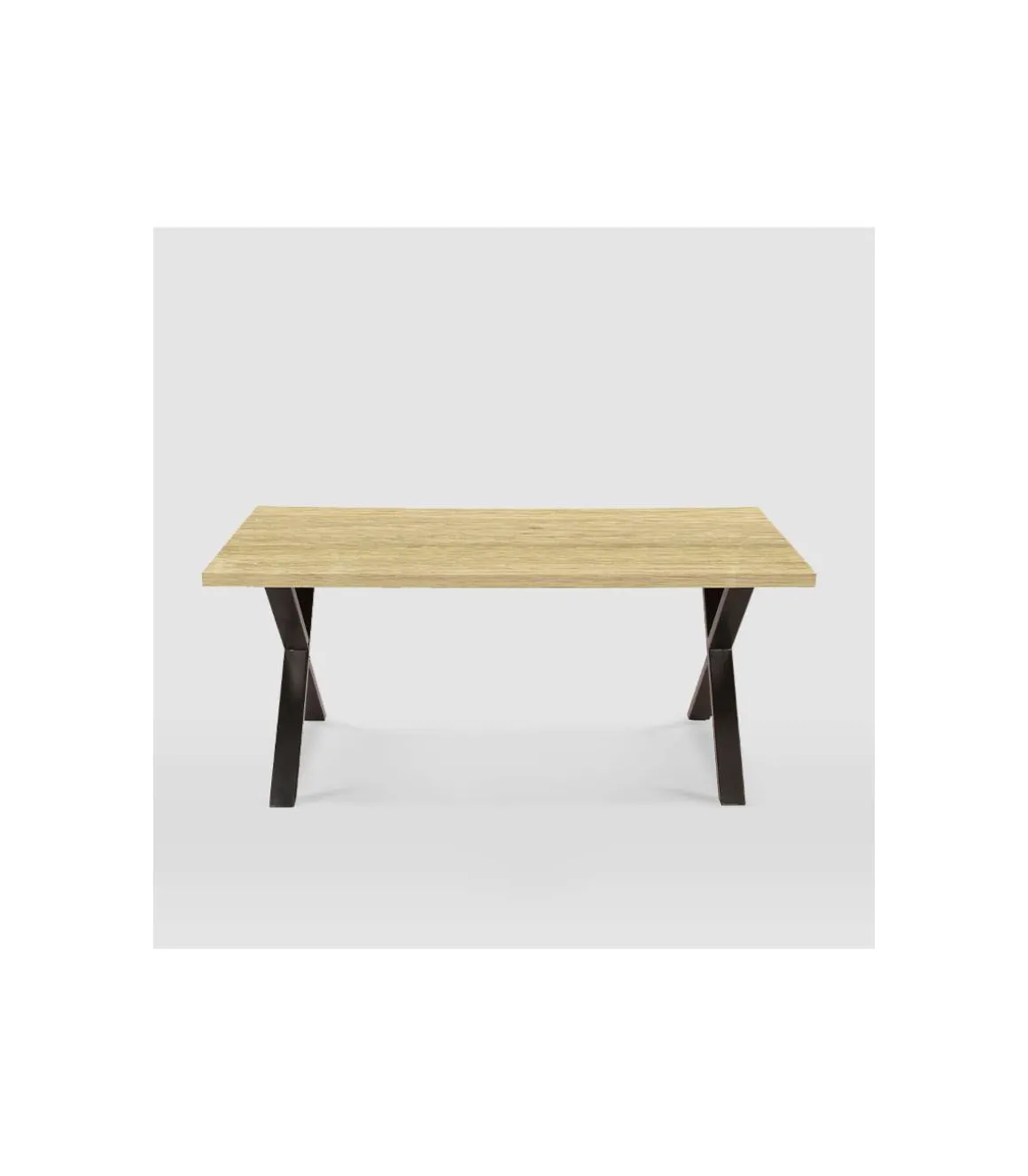 Mesa de salón modelo Circe acabado haya. 180cm(ancho) 77cm(altura) 90cm(fondo)