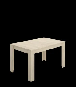 Mesa de salon extensible Baños de la encina en color natural 76 cm(alto)140-180 cm(ancho)90 cm(largo)