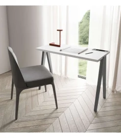 Mesa estudio Mod-629 acabado blanco/gris, 47x 107 x 78 cm (fondo x ancho x alto)