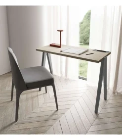 Mesa estudio Mod-629 acabado roble/gris, 47x 107 x 78 cm (fondo x ancho x alto)