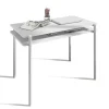 Mesa estudio Mod-Rio acabado blanco, 54 x 100 x 77 cm (fondo x ancho x alto)