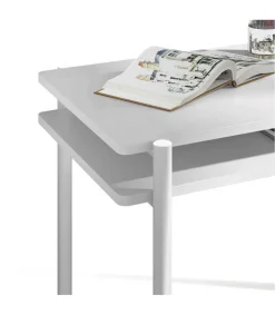 Mesa estudio Mod-Rio acabado blanco, 54 x 100 x 77 cm (fondo x ancho x alto)