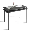 Mesa estudio Mod-Rio acabado grafito, 54 x 100 x 77 cm (fondo x ancho x alto)