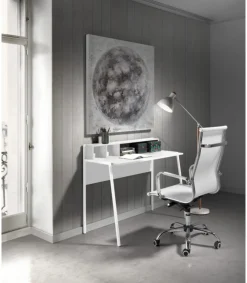 Mesa estudio Mod-Tokio acabado blanco, 50 x 105 x 90 cm (fondo x ancho x alto)