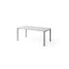 Mesa estudio Pórtico acabado blanco, 73 cm(alto)160 cm(ancho)80 cm(fondo)