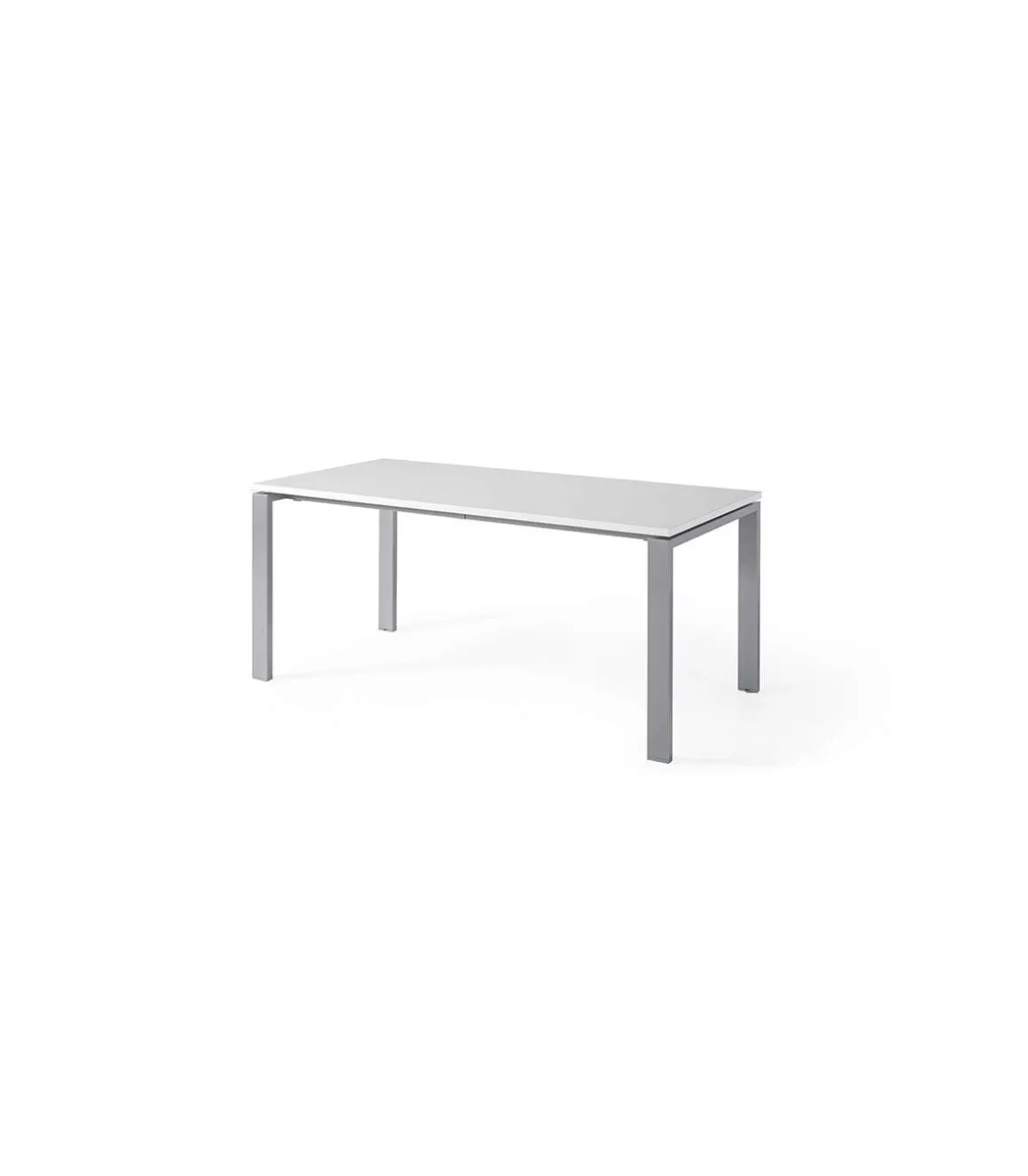 Mesa estudio Pórtico acabado blanco, 73 cm(alto)160 cm(ancho)80 cm(fondo)