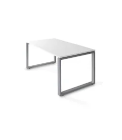 Mesa estudio Skala acabado blanco, 73 cm(alto)160 cm(ancho)80 cm(fondo)