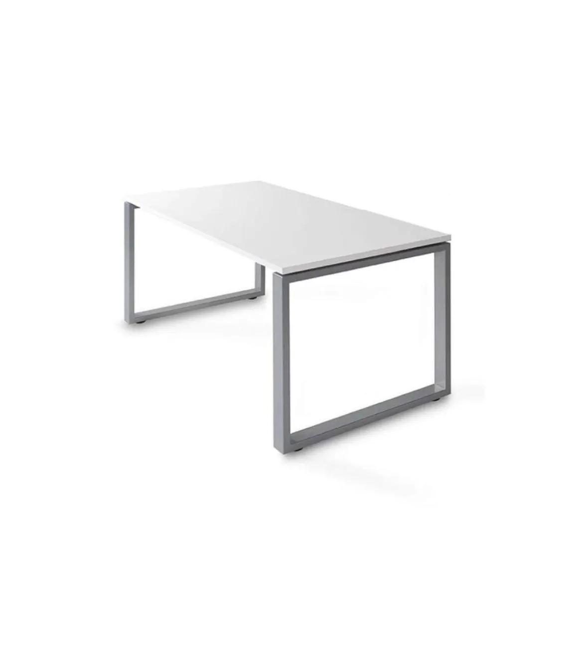 Mesa estudio Skala acabado blanco, 73 cm(alto)160 cm(ancho)80 cm(fondo)