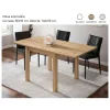 Mesa extensible Orce en varios colores a elegir. 80/160 x 90 cm (largo x ancho)