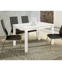 Mesa extensible Padul en artico. 120/160 x 80 cm x 76 cm