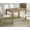 Mesa extensible Padul en roble cambrian. 120/160 x 80 cm x 76 cm