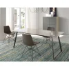 Mesa fija rectangular en blanco Leire, 180 x 90 x 75 cm (largo x ancho x alto)