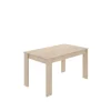 Mesa para salón fija Harley acabado natural, 77 cm(alto)138,5cm(ancho)81 cm(largo)