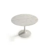 Mesa redonda modelo Adela acabado blanco, 75cm(alto) 110cm(ancho) 110cm(largo)