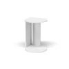 Mesa velador 540 para salón acabado blanco, 62cm(alto) 46cm(ancho) 55cm(largo)