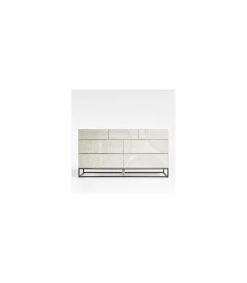 Mueble aparador Md-Alpujarra 7 cajones acabado madera de mango, 135cm(ancho) 78cm(altura) 45cm(fondo).