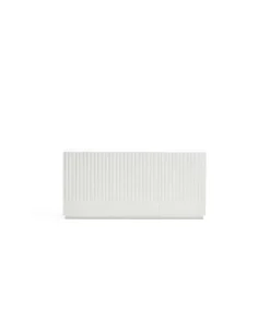Mueble aparador modelo Doric 3 puertas 3 cajones interiores acabado blanco, 46cm(ancho) 70cm(alto) 150cm (largo)