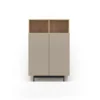 Mueble auxiliar modelo 603-1 acabado roble/arena, 110 x 90 x 34 (alto x ancho x fondo)