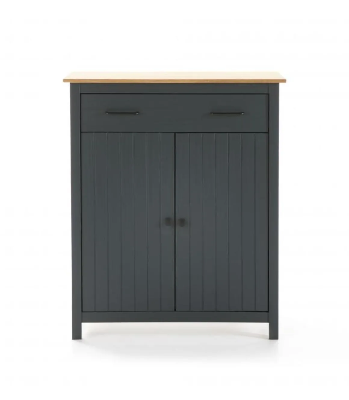 Mueble auxiliar 2 puertas 1 cajón Mariana acabado azul 110 cm(alto) 90 cm(ancho) 40 cm(largo)
