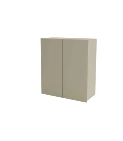 Mueble cocina alto con dos puertas en color visón, 90 cm(alto)80 cm(ancho)35 cm(largo)