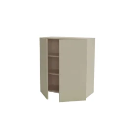 Mueble cocina alto con dos puertas en color visón, 90 cm(alto)80 cm(ancho)35 cm(largo)