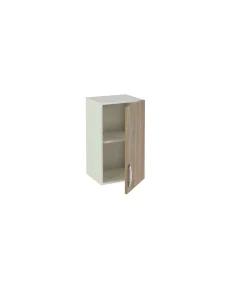 Mueble cocina para colgar con 1 puerta en roble cortez. 70 cm(alto)40 cm(ancho)33 cm(largo)