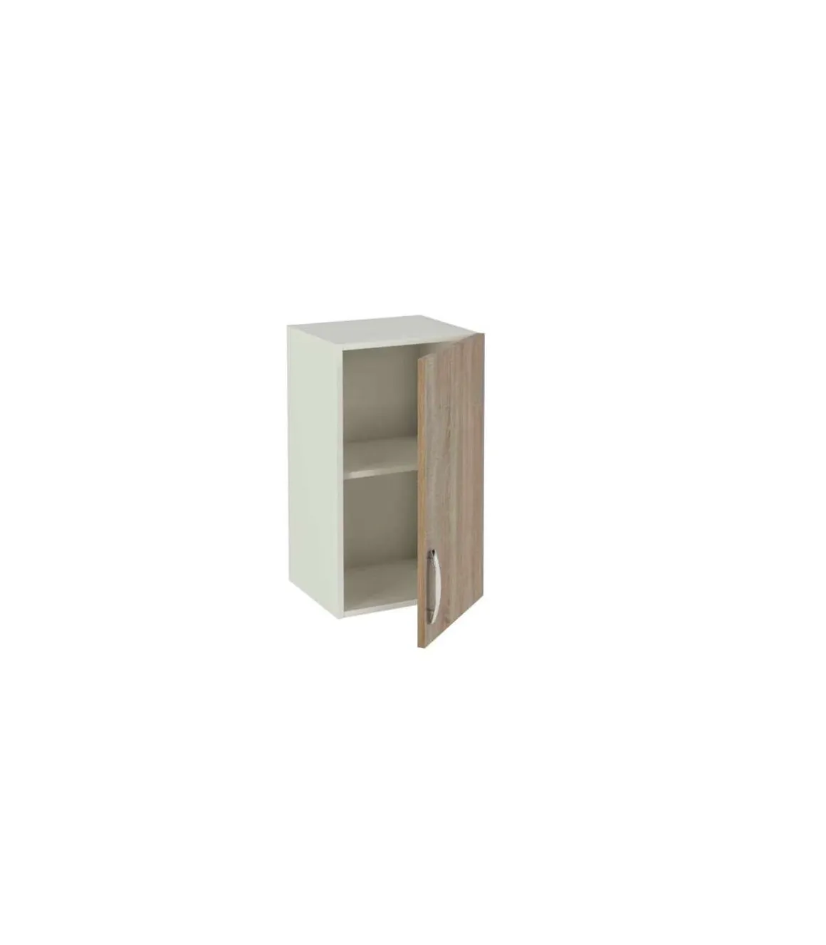 Mueble cocina para colgar con 1 puerta en roble cortez. 70 cm(alto)40 cm(ancho)33 cm(largo)
