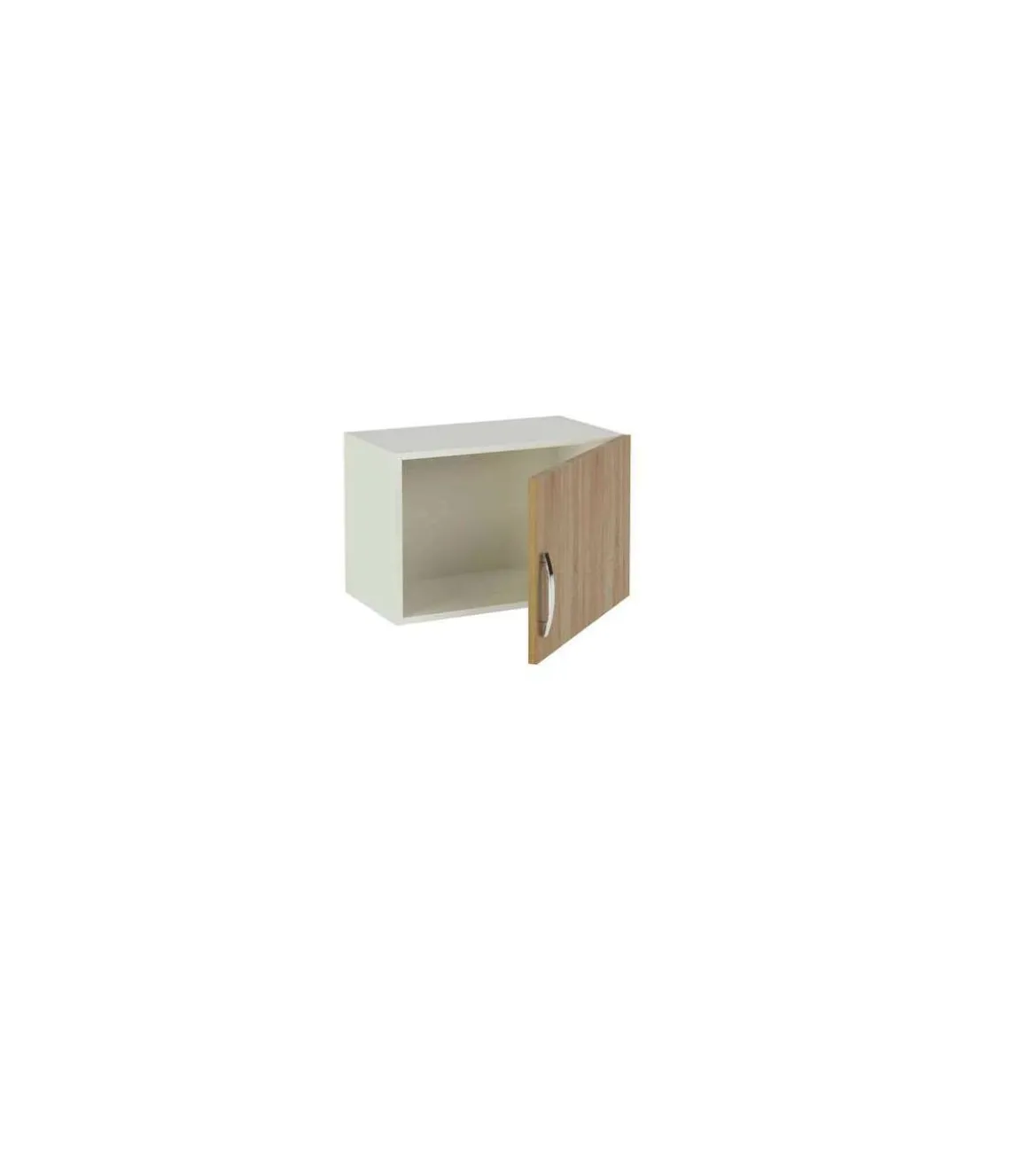Mueble cocina para colgar con 1 puerta en roble cortez. 60 cm(largo)40 cm(alto)33 cm(fondo)