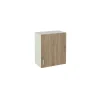 Mueble cocina para colgar con 1 puerta en roble cortez, 70 cm(lato)60 cm(ancho)33 cm(largo)